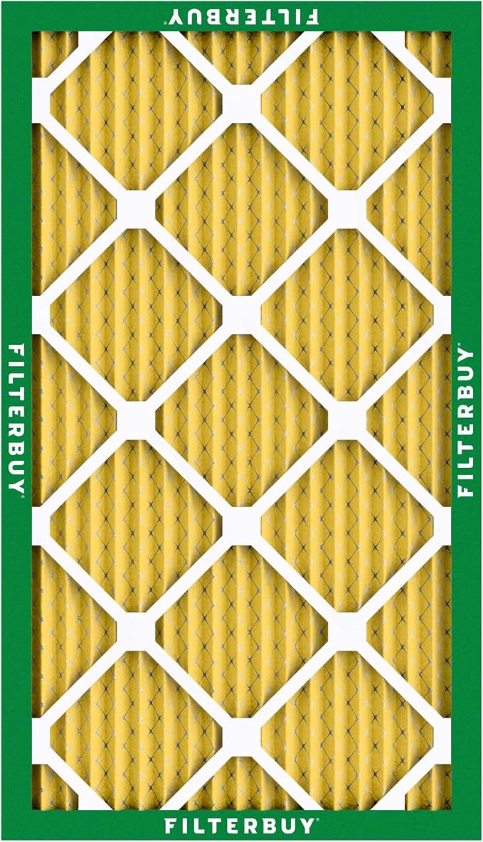10x18x1 Air Filter MERV 11 Superior Pet & Allergy Defense (4-Pack), Electrostatic Pleated HVAC AC Furnace Filters Replacement