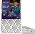 10x30x1, AC Furnace Air Filter, MERV 8, 4-Pack (exact dimensions 9.5 x 29.5 x 0.75), AC Filter, Furnace Filter