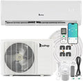 11,500 BTU Mini Split Air Conditioner Inverter, 17 SEER 230V Energy Saving Split-System AC w/Pre-Charged Condenser, Heat