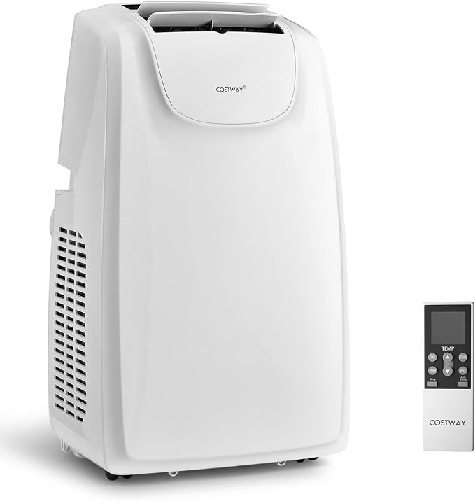 11,500 BTU Portable Air Conditioner, with Dual Hose, Remote Control, Powerful AC Unit Rooms up to 400 Sq.Ft. with