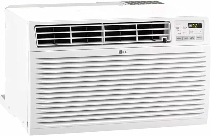 11,800 BTU Through the Wall Air Conditioner, 115V, Cools up to 530 Sq. Ft. for Bedroom, Living Room, Apartment, with Remote