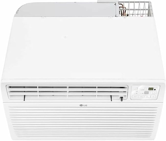 11,800 BTU Through the Wall Air Conditioner, 115V, Cools up to 530 Sq. Ft. for Bedroom, Living Room, Apartment, with Remote