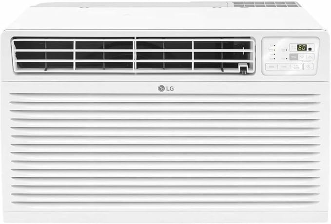11,800 BTU Through the Wall Air Conditioner, 115V, Cools up to 530 Sq. Ft. for Bedroom, Living Room, Apartment, with Remote