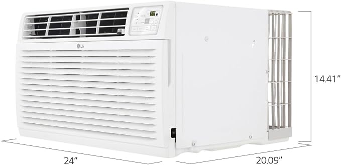 11,800 BTU Through the Wall Air Conditioner, 230/208V, Cools up to 440 Sq. Ft. for Bedroom, Living Room, Apartment, with