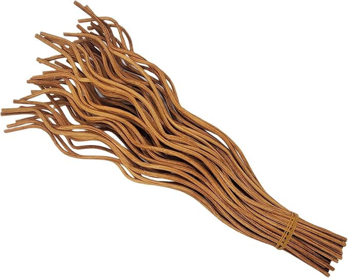 11 inch Wavy Rattan Reed Diffuser Sticks 50PCS Natural Rattan Fragrance Aromatherapy Volatile Replacement RefillEssential Oil