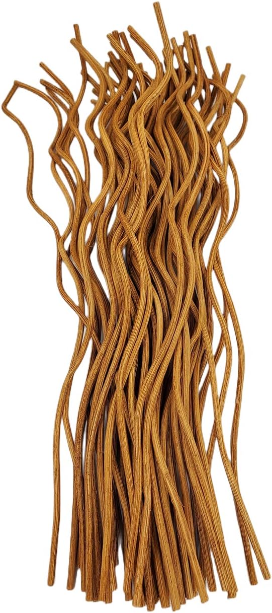 11 inch Wavy Rattan Reed Diffuser Sticks 50PCS Natural Rattan Fragrance Aromatherapy Volatile Replacement RefillEssential Oil