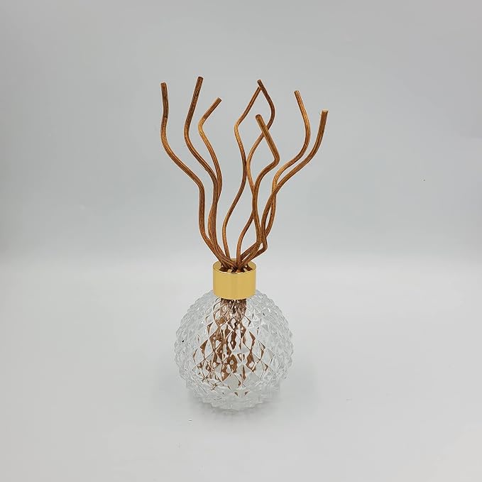 11 inch Wavy Rattan Reed Diffuser Sticks 50PCS Natural Rattan Fragrance Aromatherapy Volatile Replacement RefillEssential Oil
