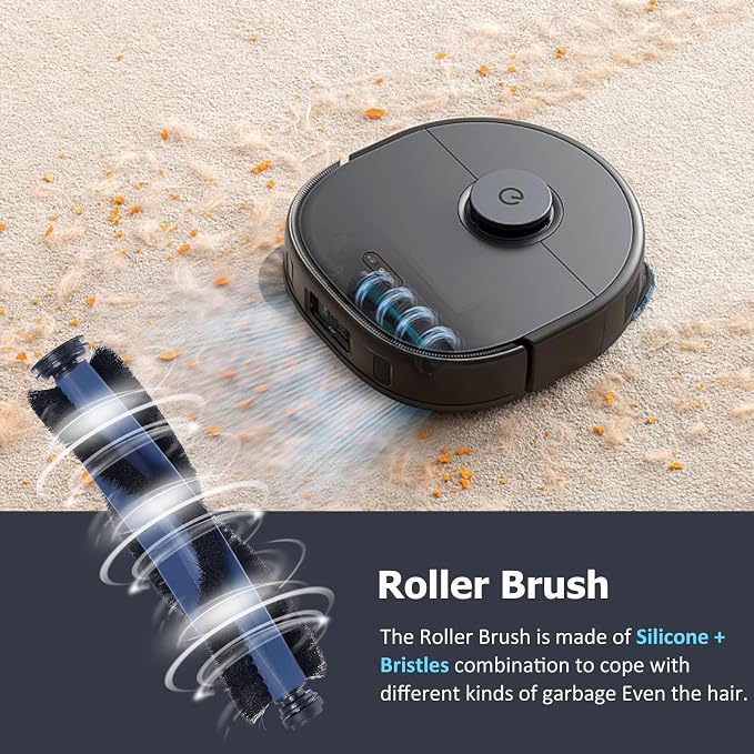 11 Pack Replacement Parts Mop Pads for X10 Pro Omni Accessories Robot Vacuum Accessories, 1 Roller Brush, 2 Filters, 4