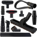 11 Pcs Household Vacuum Attachments for Accessories - 2 1/2" to 1 1/4" Vacuum Hose Adapter, 1 7/8" to 1" Adapter for