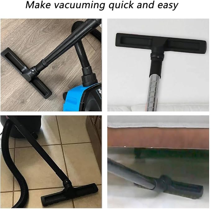 11 Pcs Household Vacuum Attachments for Accessories - 2 1/2" to 1 1/4" Vacuum Hose Adapter, 1 7/8" to 1" Adapter for
