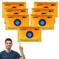 110g [7 Packs] Reusable Desiccant Packs for Storage, Rechargeable Color-Changing Silica Gel Desiccant Packets - Moisture
