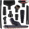 11Pcs Universal Vacuum Attachment Kit 1-1/4" Vacuum Hose Adapter Wet Dry Plastic Vacuum Cleaners Accessories