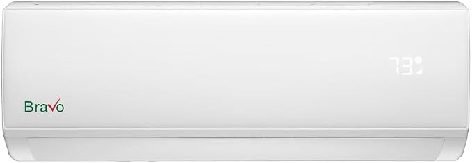 12,000 BTU 230V Ductless Mini Split Air Conditioner & Heat Pump – 17 SEER2 Inverter AC System – Pre-Charged – 13FT