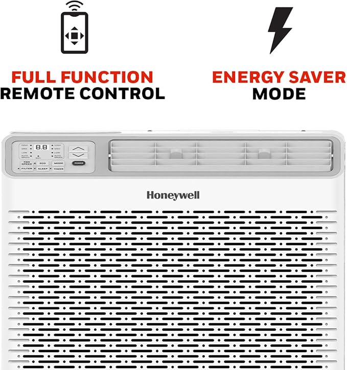 12,000 BTU Digital Window Air Conditioner, Remote, LED Display, 4 Modes, Eco, 550 sq ft Coverage, alternate product view 4