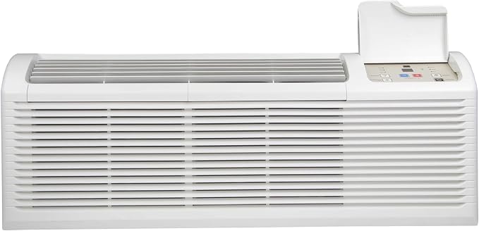 12,000 BTU Distinctions by PTAC R32 Heat Pump Air Conditioner with 3.5kW Electric Heater, 20 A | 208-230V White, product