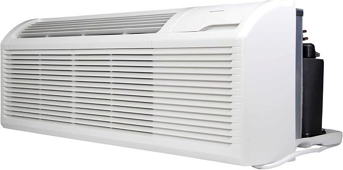 12,000 BTU Distinctions by PTAC R32 Heat Pump Air Conditioner with 3.5kW Electric Heater, 20 A | 208-230V White, alternate