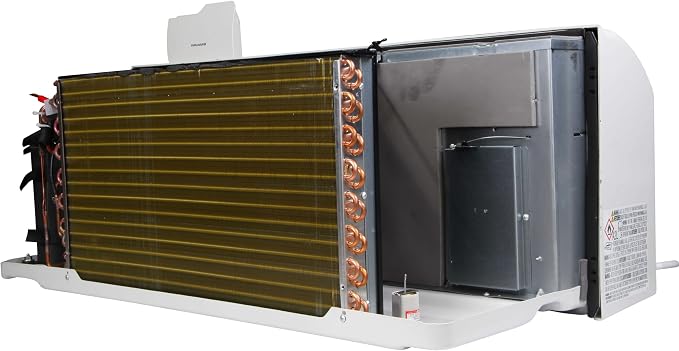 12,000 BTU Distinctions by PTAC R32 Heat Pump Air Conditioner with 3.5kW Electric Heater, 20 A | 208-230V White, alternate
