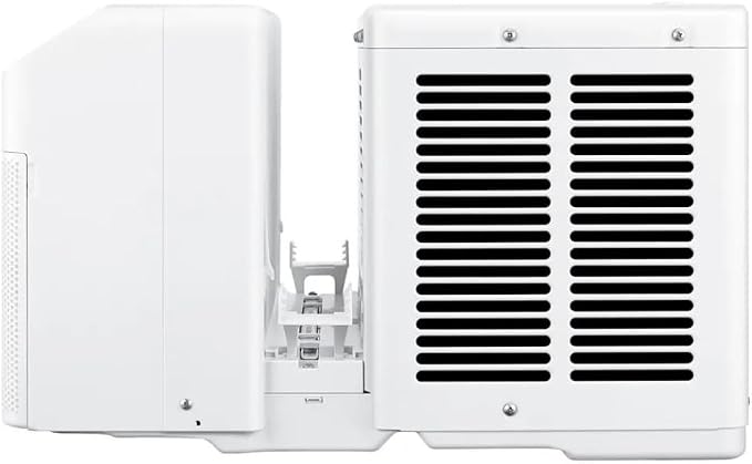 12,000 BTU DOE U-Shaped Smart Window Air Conditioner, for spaces up to 550 sq. ft., Cool, Auto, Dry (dehumidify), Fan