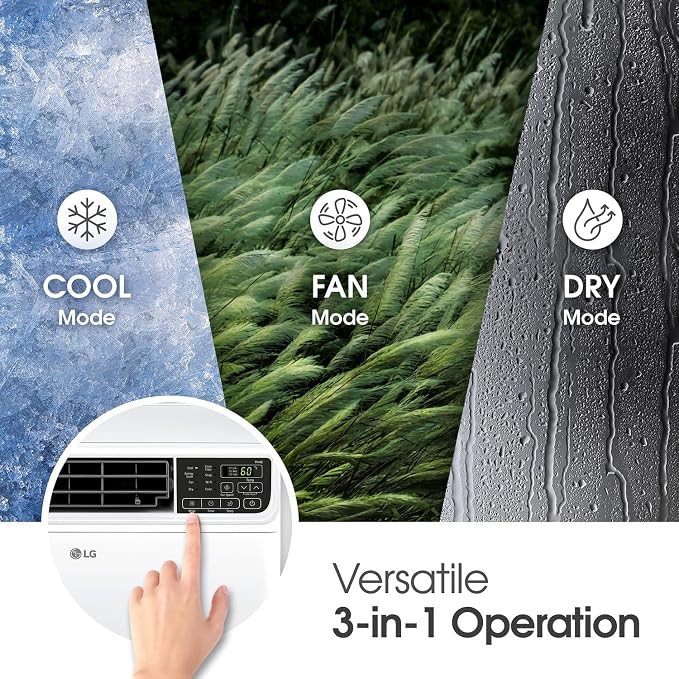 12,000 BTU Dual Inverter Smart Window Air Conditioner, Cools 550 Sq. Ft., Ultra Quiet Operation, Up to 35% More Energy