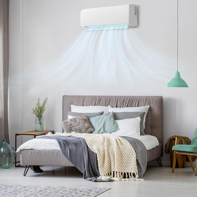12,000 BTU Ductless Mini Split AC/Heating System, 20 SEER Inverter Split-System Wall Air Conditioner with Heat Pump