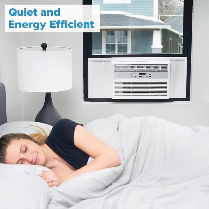 12,000 BTU EasyCool Window Air Conditioner, Dehumidifier and Fan - Cool, Circulate and Dehumidify up to 550 Sq., alternate