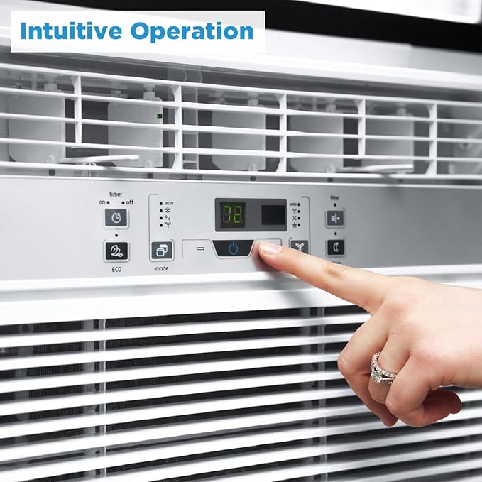 12,000 BTU EasyCool Window Air Conditioner, Dehumidifier and Fan - Cool, Circulate and Dehumidify up to 550 Sq., alternate