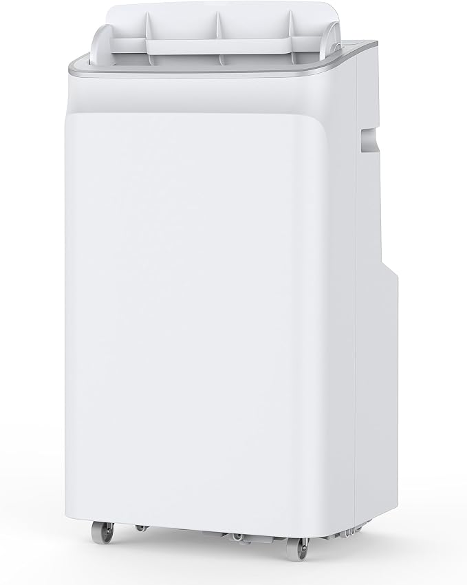 12,000 BTU Portable Air Conditioner, Cools Up to 550 Sq.Ft, 3-in-1 AC Unit with Dehumidifier & Fan, Remote Control, Sleep