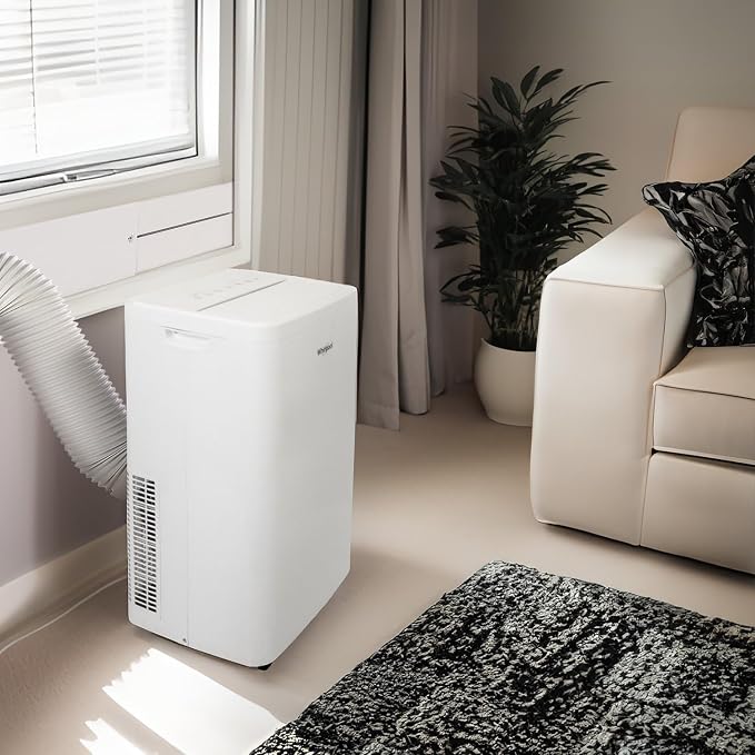 12,000 BTU Portable Air Conditioner with Dehumidifier for Living Room, Apartment, or Bedroom, 115V, alternate product view 2