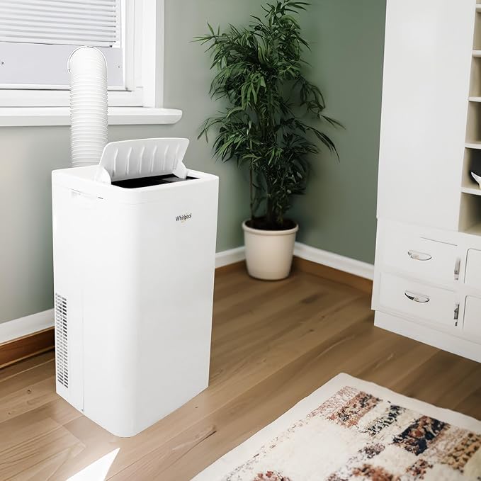 12,000 BTU Portable Air Conditioner with Dehumidifier for Living Room, Apartment, or Bedroom, 115V, alternate product view 3