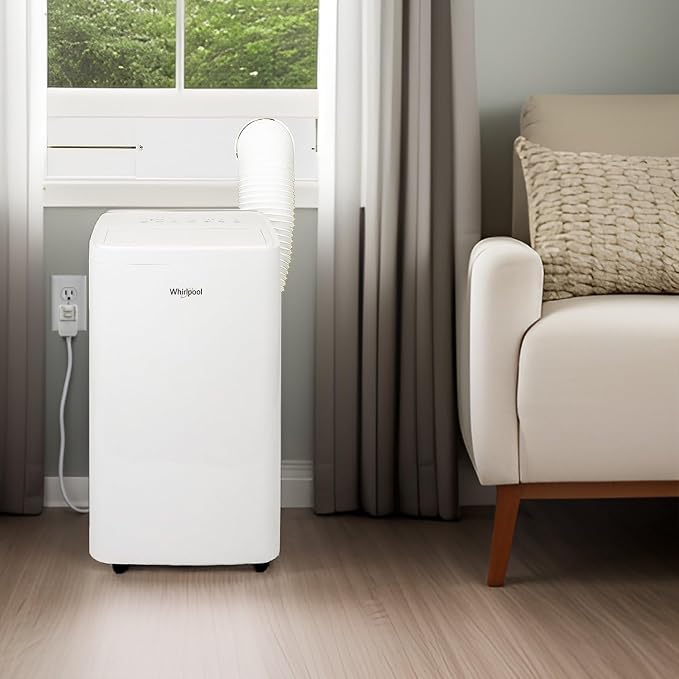 12,000 BTU Portable Air Conditioner with Dehumidifier for Living Room, Apartment, or Bedroom, 115V, alternate product view 9