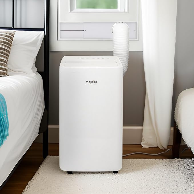12,000 BTU Portable Air Conditioner with Dehumidifier for Living Room, Apartment, or Bedroom, 115V, alternate product view 10