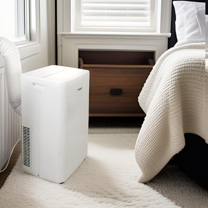 12,000 BTU Portable Air Conditioner with Dehumidifier for Living Room, Apartment, or Bedroom, 115V, alternate product view 11