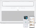 12,000 BTU Q-Series Smart Inverter Window AC, Ultra-Quiet 38dB Fan & 40dB Cooling, 38% Energy Saving, 3-Step Install