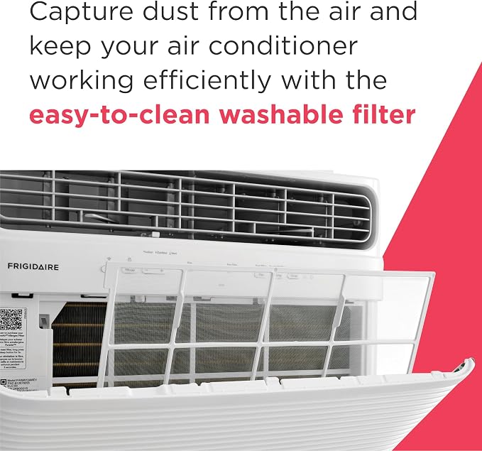 12,000 BTU Smart Window Air Conditioner with Wi-Fi, Cools Up to 550 Sq. Ft., Remote Control, Quiet Operation, Eco Mode, 3 Fan