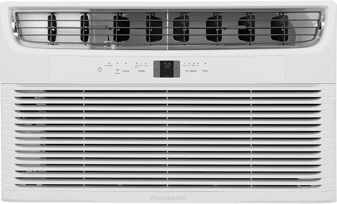 12,000 BTU Through-the-wall Air Conditioner and Dehumidifier, 115V, Cools up to 550 Sq. Ft. for Apartment, Bedroom, Medium