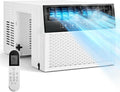 12,000 BTU U-Shaped Smart Inverter Window Air Conditioner,550 Sq.Ft Cooling Capacity, Ultra Quiet Operation, Open Window