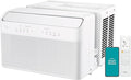 12,000 BTU U-Shaped Smart Inverter Window Air Conditioner–Cools up to 550 Sq. Ft., Ultra Quiet with Open Window