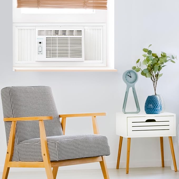 12,000 BTU Window Air Conditioner and Dehumidifier, 115V, Window AC Units for Apartment, Living Room, Garage, and Medium