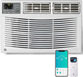 12,000 BTU Window Air Conditioner, Quiet Window Air Conditioner with Smart WIFI Control for 550 Sq. Ft. Room, Cooling/Fan/Dry