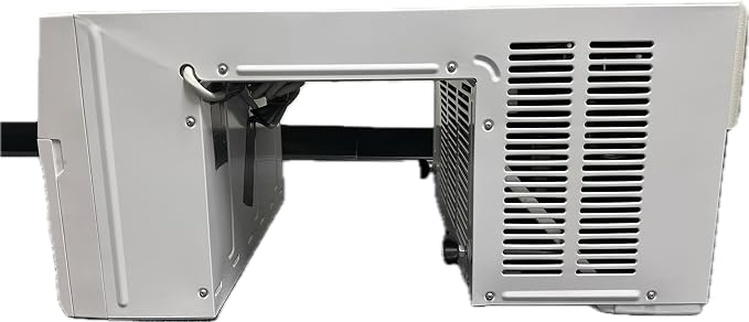 12,000 BTU Window Air Conditioner with 10,000 BTU Heater, Cooling, 115 Volts, 12.5" Extra Thick Wall Compatible, Wi-Fi