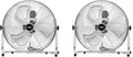 12'' Floor Fans, High Velocity Heavy Duty Metal Industrial Floor Fan for Commercial & Residential, Metal Fans w/