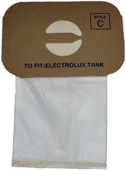 12 HEPA Replacement Style C Bags for Aerus Canister Vacuum Cleaners. Including Lux Legacy - Epic 6500-2100 - Super