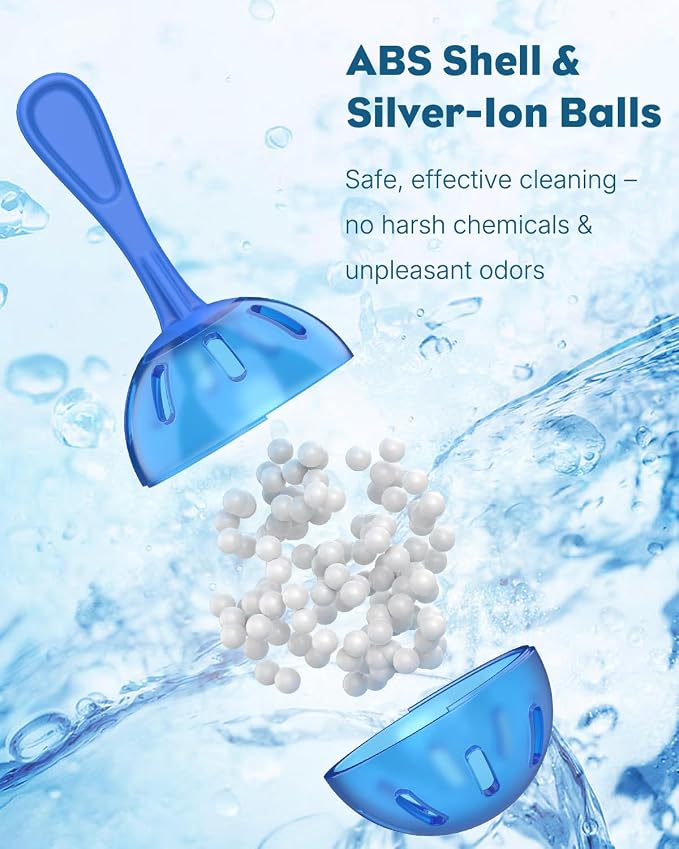 12 Pcs Humidifier Cleaner, Demineralization Cleaning Ball, Humidifier & Fish Tank Water Cleaner for Home and Office – Purify