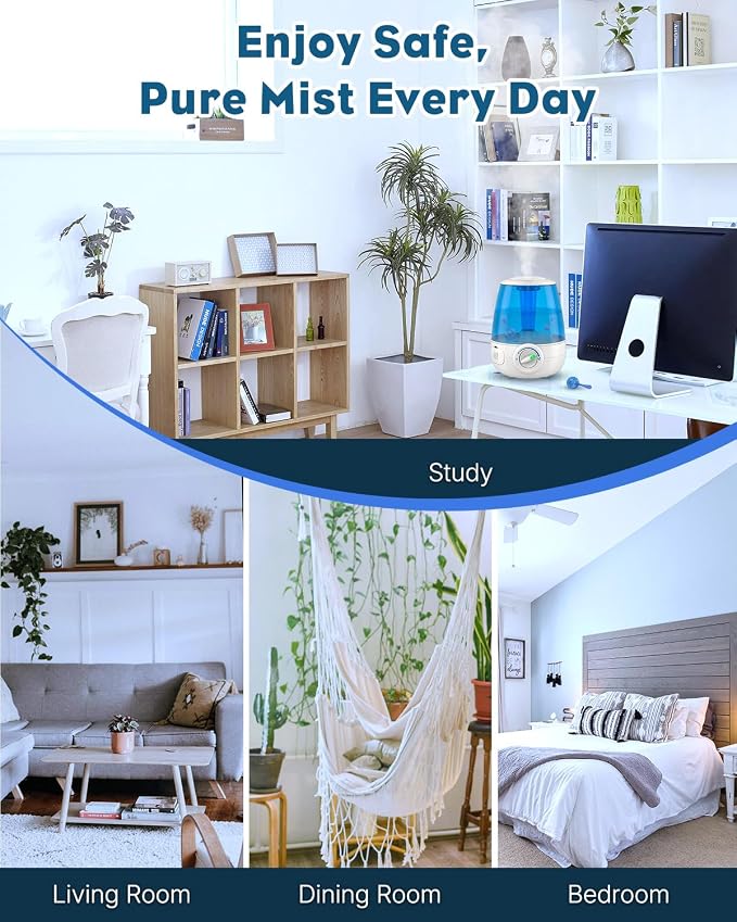 12 Pcs Humidifier Cleaner, Demineralization Cleaning Ball, Humidifier & Fish Tank Water Cleaner for Home and Office – Purify