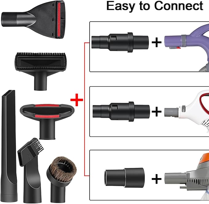 12 Pcs Vacuum Attachments Accessories for Shark Navigator Lift Away Attachments, Fit NV350 NV352 NV355 NV356E, Rotator NV500