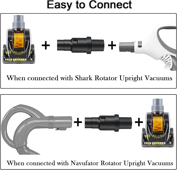 12 Pcs Vacuum Attachments Accessories for Shark Navigator Lift Away Attachments, Fit NV350 NV352 NV355 NV356E, Rotator NV500