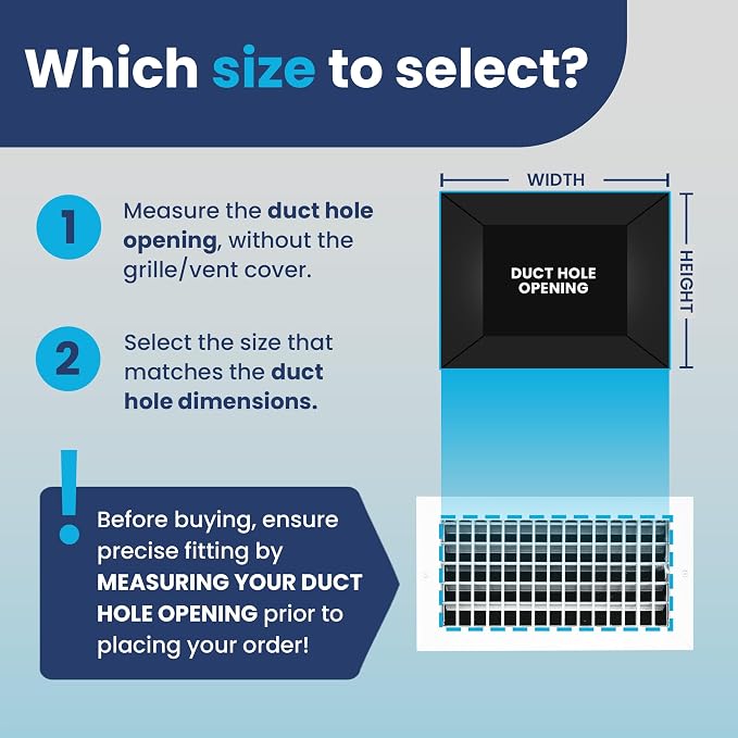 12" x 4" (Duct Opening) Register Vent Cover – Adjustable Single Deflection Aluminum HVAC Grille for Heater, alternate view 3