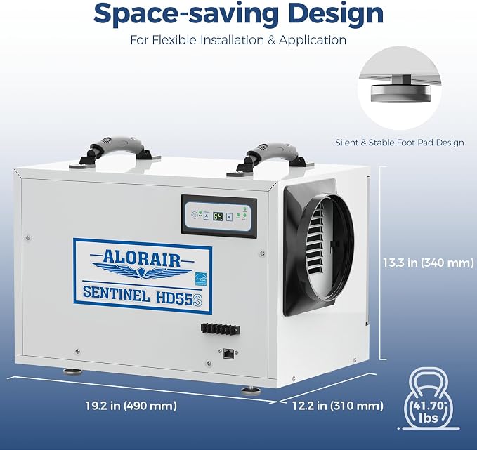 120 PPD Wi-Fi Dehumidifier for Crawl Space, Basement, and Commercial Use, 2025 Energy Star APP Control, alternate product