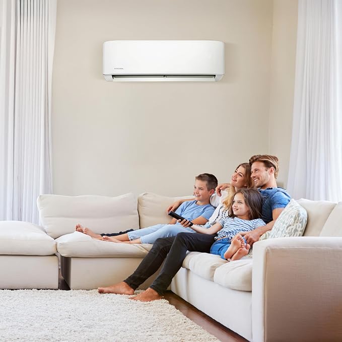 12000 BTU 230V Ductless Inverter Mini Split Air Conditioner & Heat Pump System, Advantage Series - Wall-Mounted AC Unit