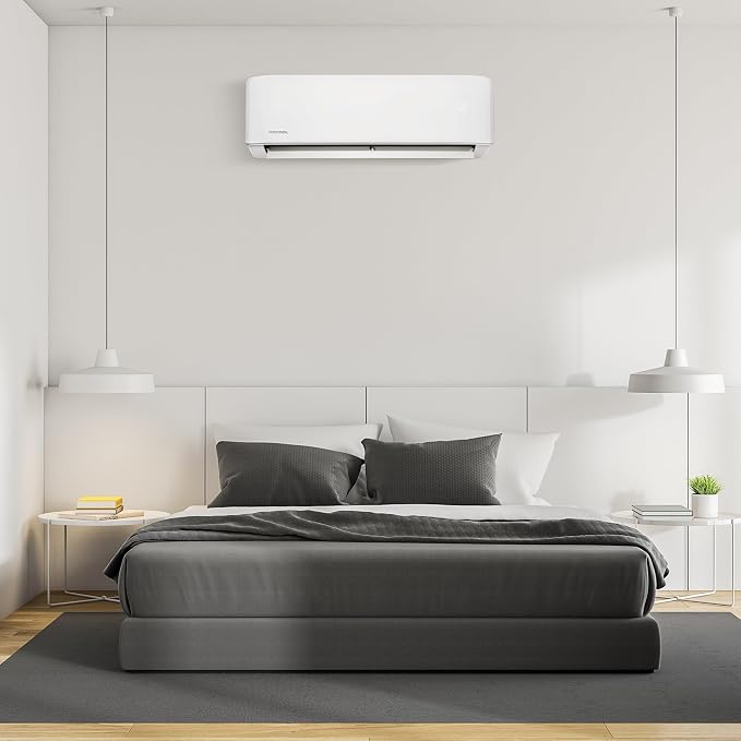 12000 BTU 230V Ductless Inverter Mini Split Air Conditioner & Heat Pump System, Advantage Series - Wall-Mounted AC Unit